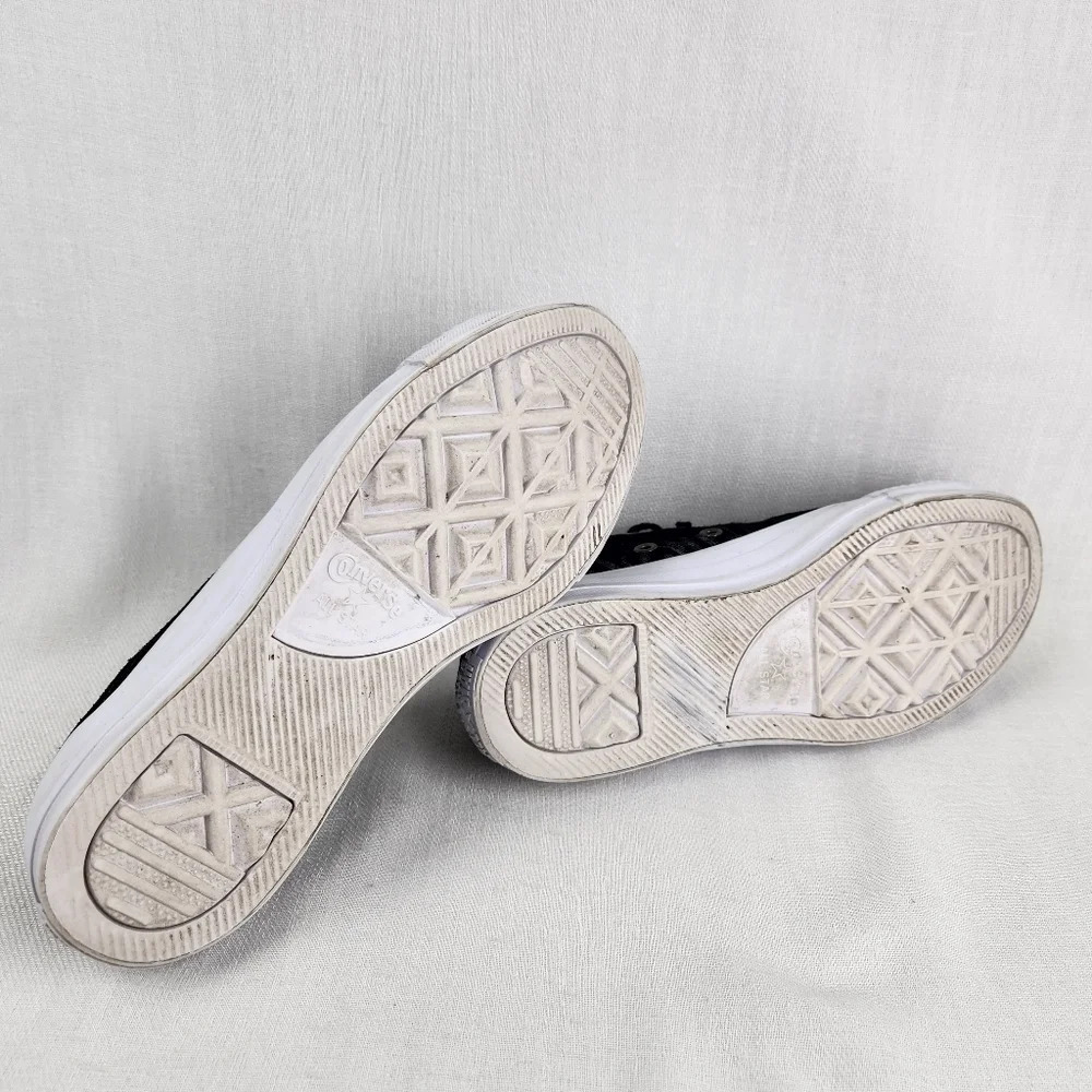 Converse All Star Shimmer Suede Low Top - Picture 9 of 10